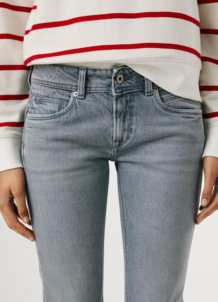 Pepe Jeans Low-rise Slim Fit Jeans - Iconic Brooke