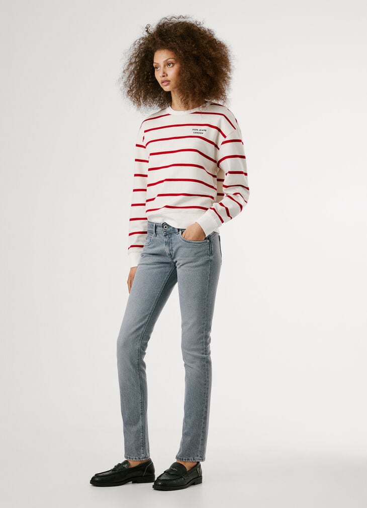 Pepe Jeans Low-rise Slim Fit Jeans - Iconic Brooke