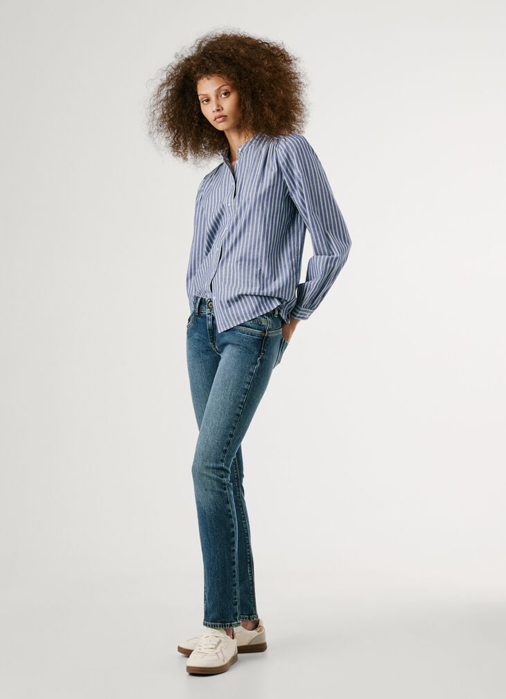 Pepe Jeans Low-rise Slim Fit Jeans - Iconic Brooke