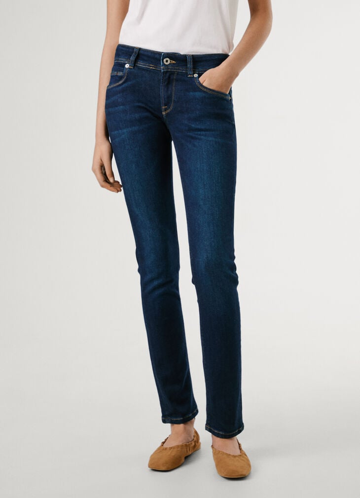 Pepe Jeans Low-rise Slim Fit Jeans - Iconic Brooke