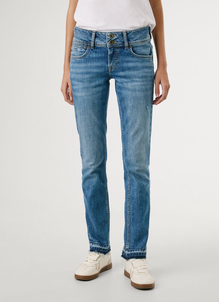 Pepe Jeans Low-rise Slim Fit Jeans - Venus