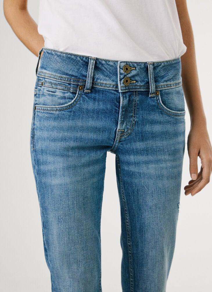 Pepe Jeans Low-rise Slim Fit Jeans - Venus