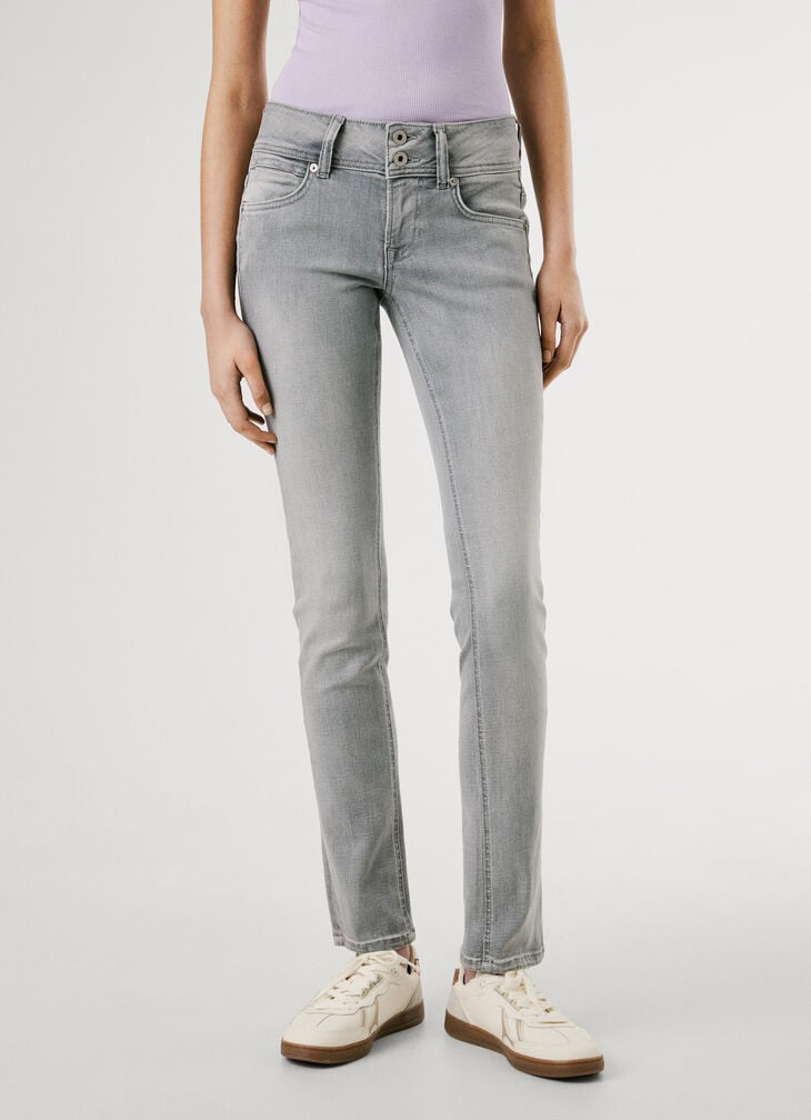 Pepe Jeans Low-rise Slim Fit Jeans - Venus