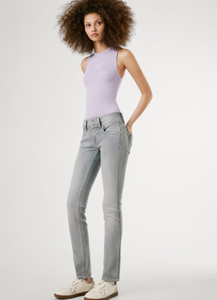 Pepe Jeans low-rise slim fit jeans - venus