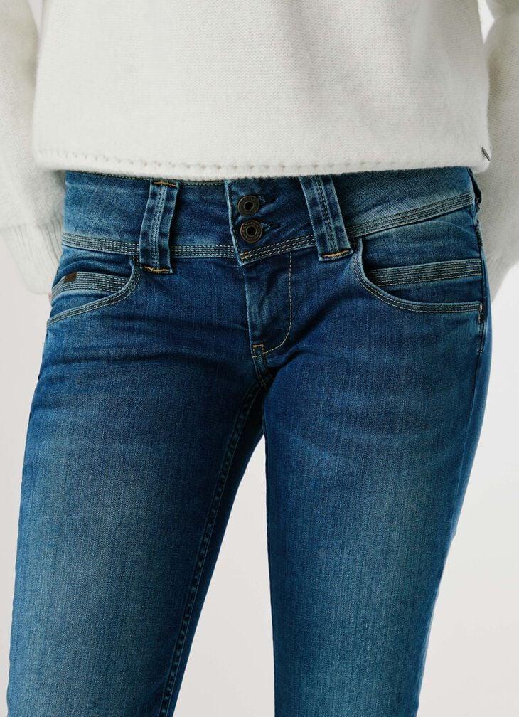 Pepe Jeans Low-rise Slim Fit Jeans - Venus