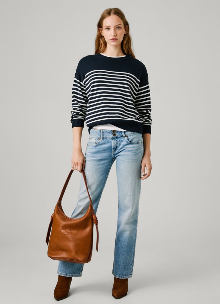 Pepe Jeans low-rise straight fit jeans - venus