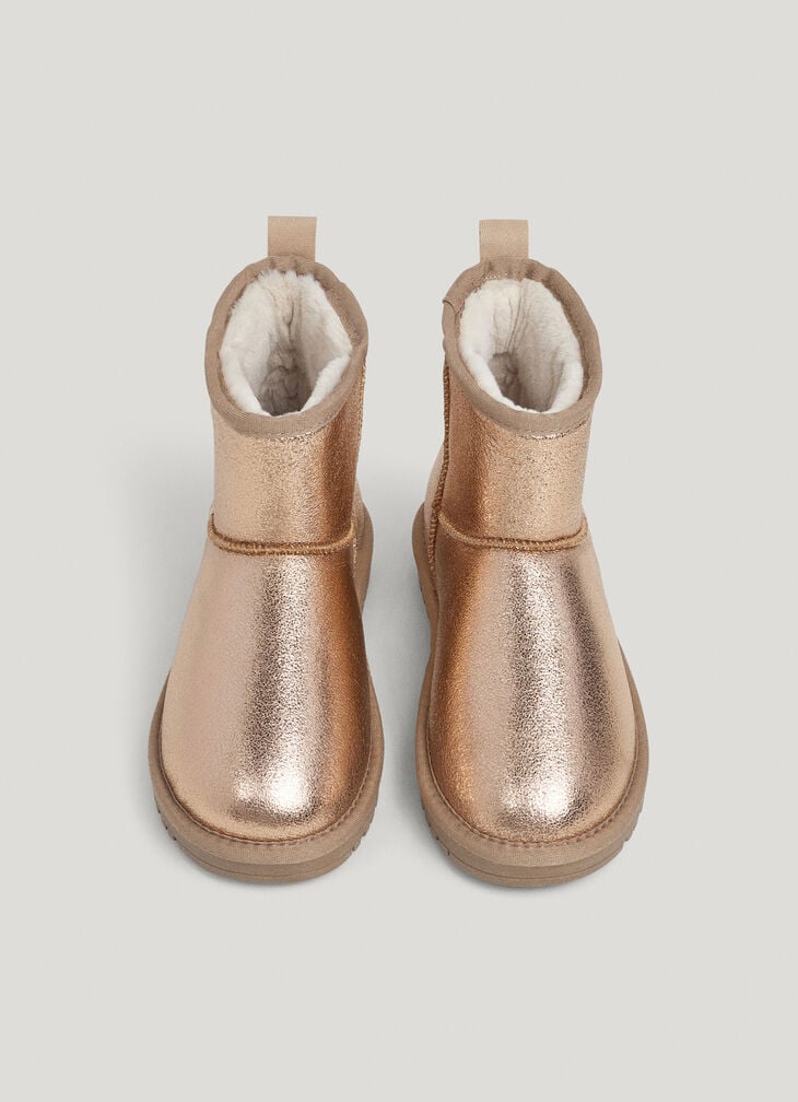 Pepe Jeans Metallic Ankle Boots