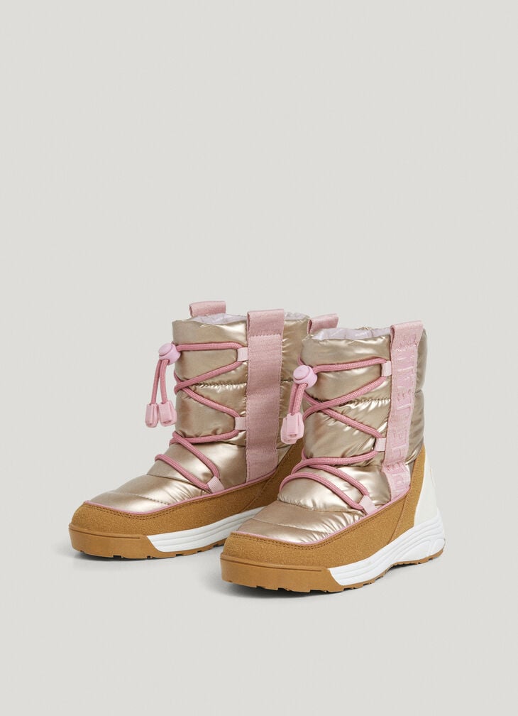 Pepe Jeans Metallic Apres-ski Boots