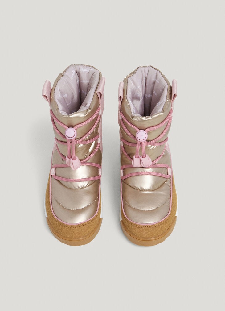 Pepe Jeans Metallic Apres-ski Boots