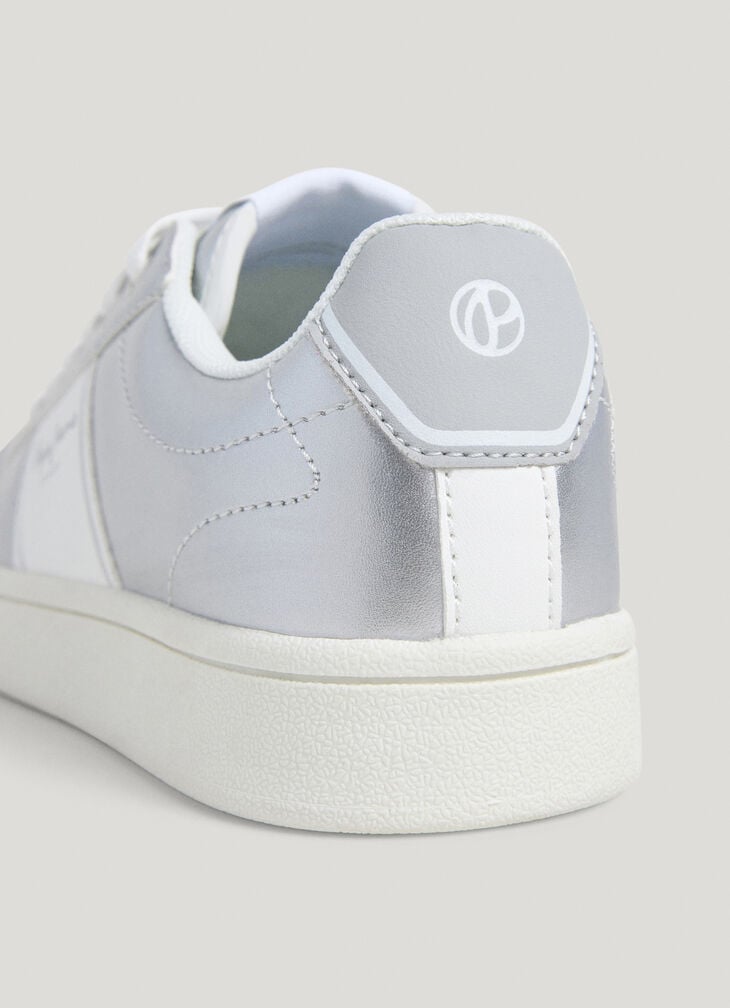 Pepe Jeans Metallic Cupsole Sneakers