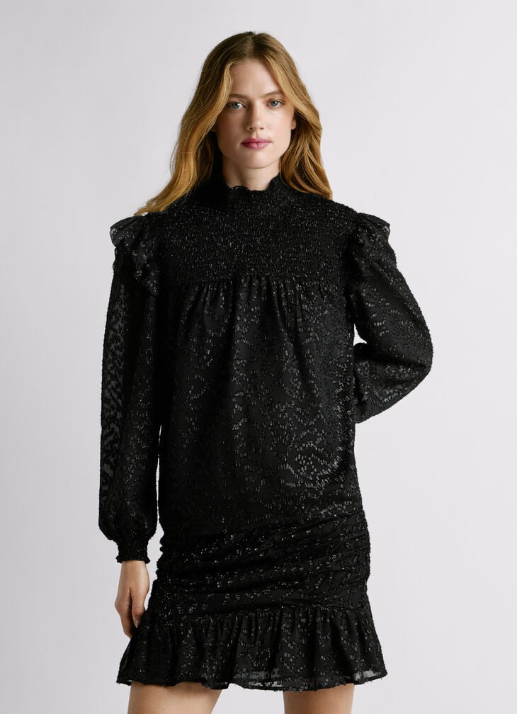 Pepe Jeans Metallic Details Fluid Blouse