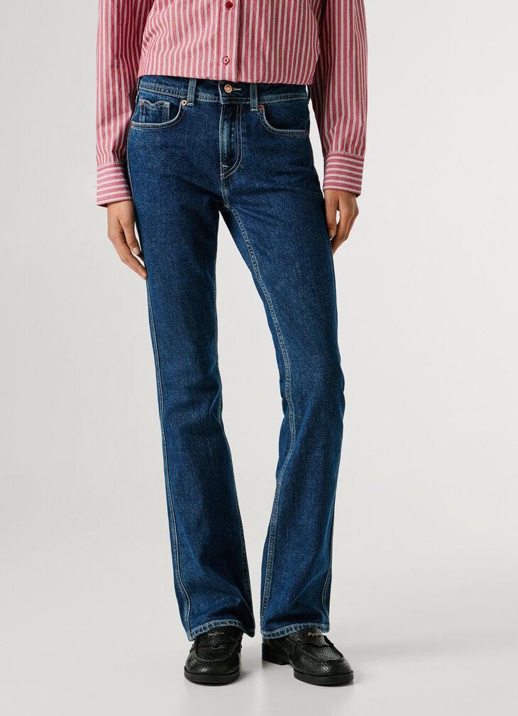 Pepe Jeans Mid-rise Bootcut Fit Jeans - Piper