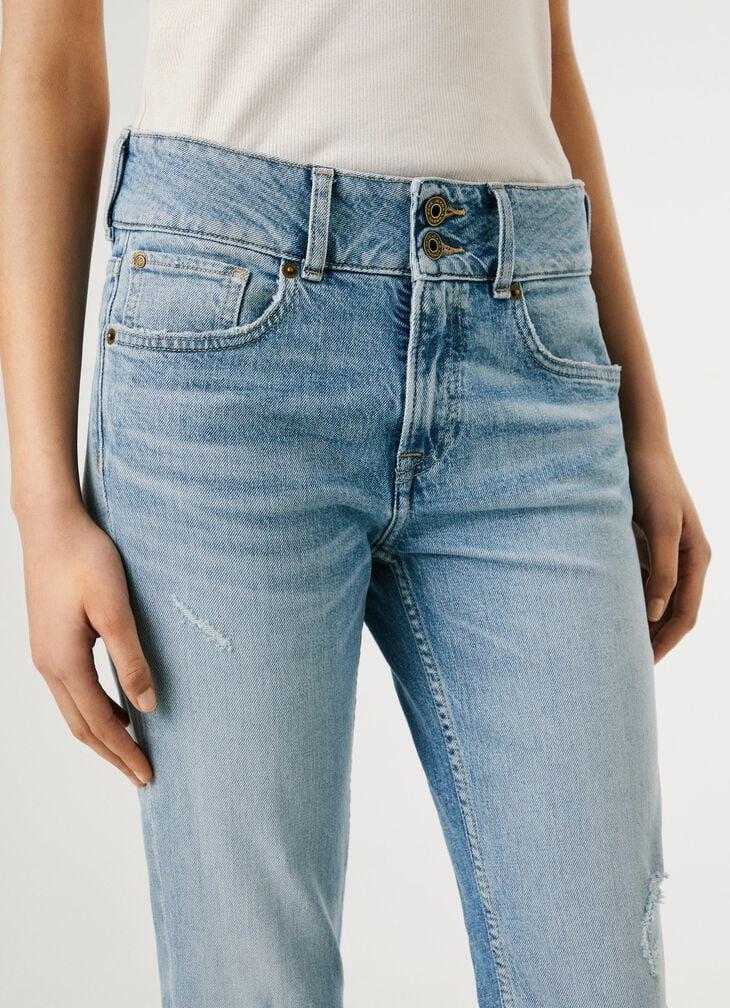 Pepe Jeans Mid-rise Flare Fit Jeans - Venus