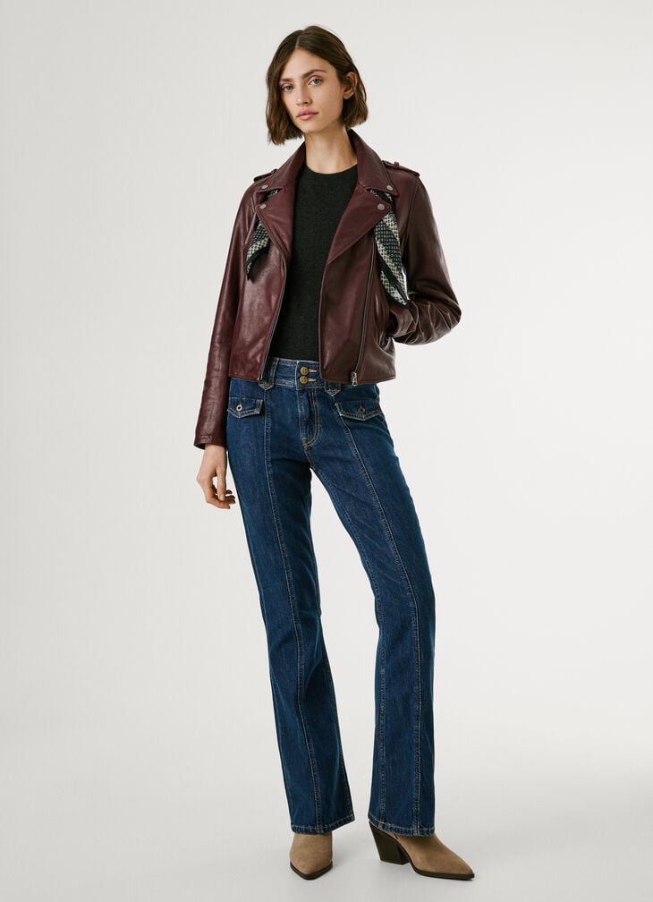 Pepe Jeans mid-rise flare fit jeans - venus