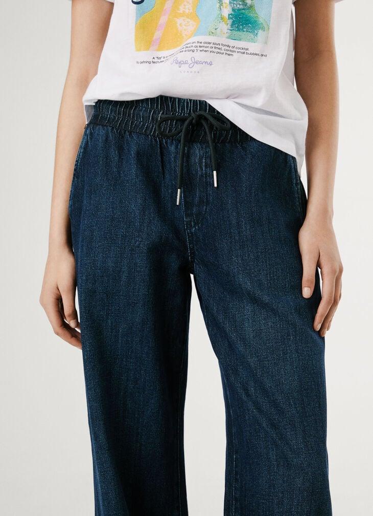 Pepe Jeans Mid-rise Loose Fit Jeans - Eva