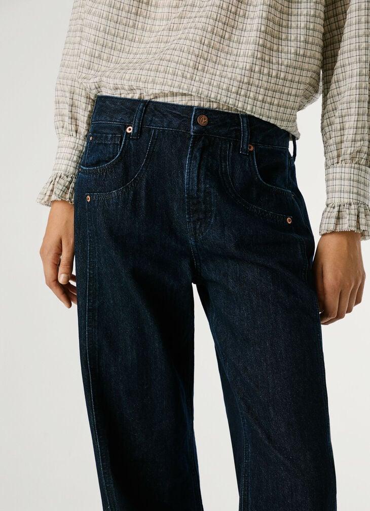 Pepe Jeans Mid-rise Loose Fit Jeans - Hazel