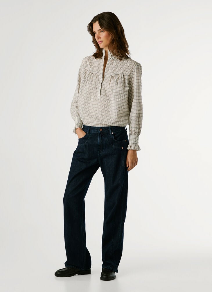 Pepe Jeans Mid-rise Loose Fit Jeans - Hazel