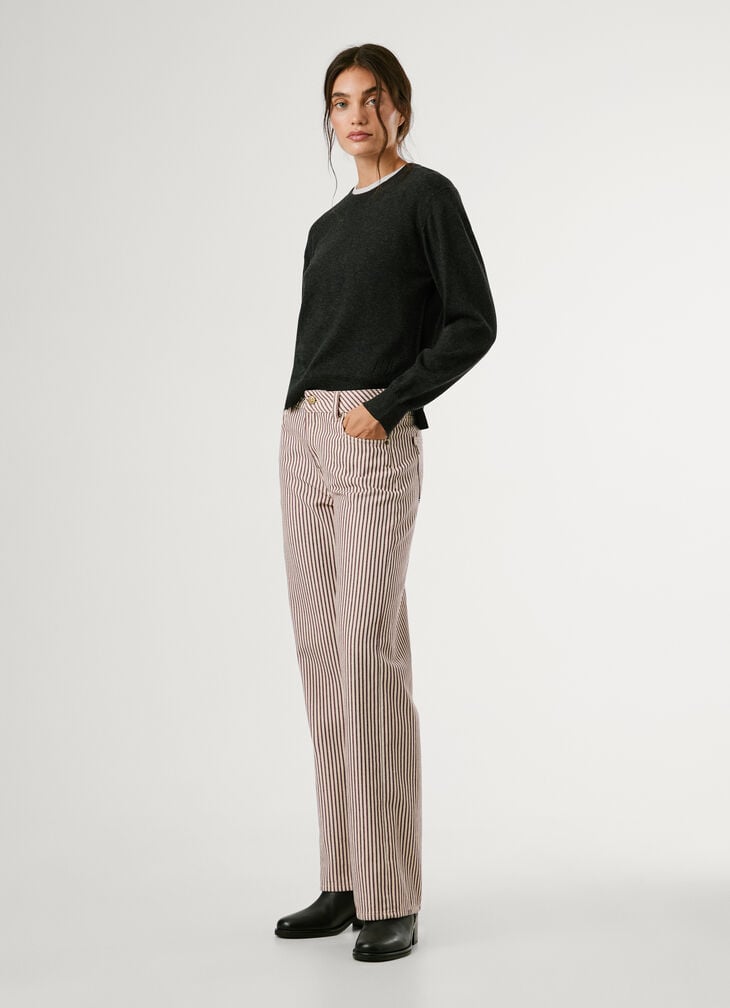 Pepe Jeans Mid-rise Loose Fit Jeans - Hazel