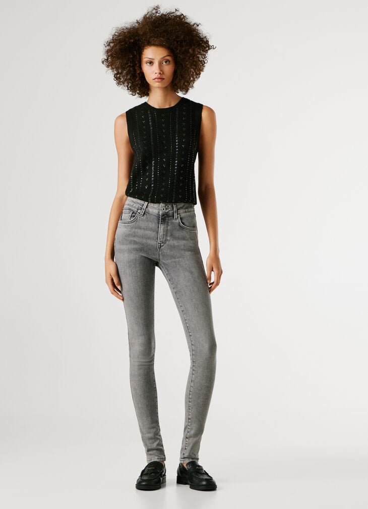 Pepe Jeans mid-rise skinny fit jeans - regent