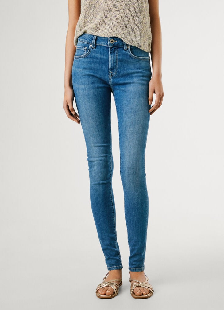 Pepe Jeans Mid-rise Skinny Fit Jeans - Regent
