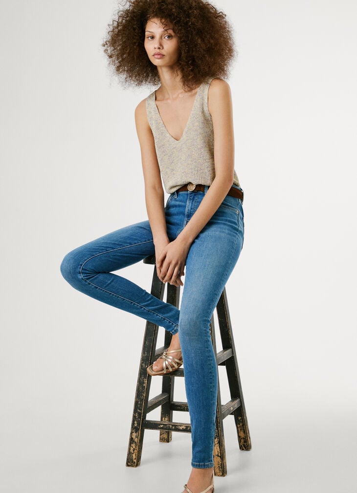 Pepe Jeans mid-rise skinny fit jeans - regent