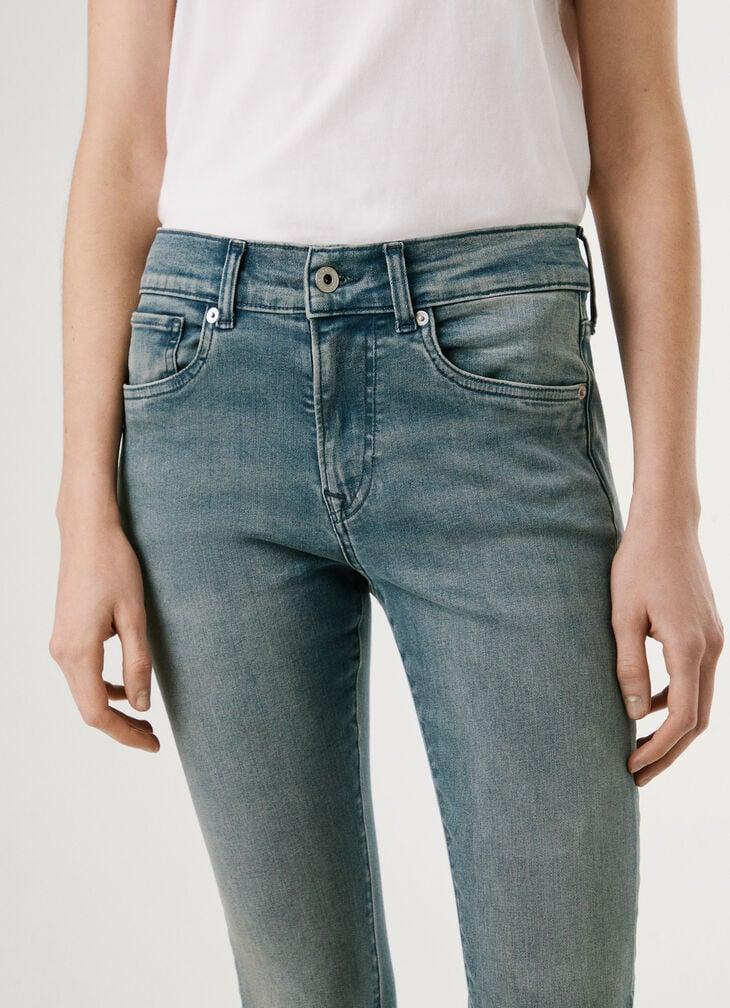 Pepe Jeans Mid-rise Slim Fit Jeans - Grace