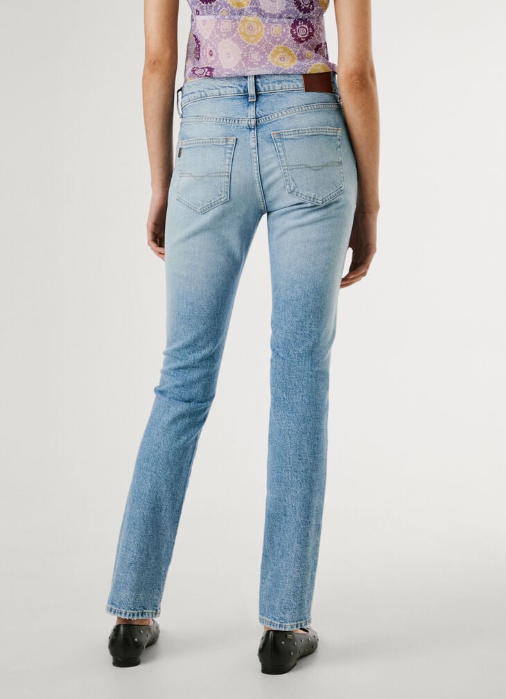 Pepe Jeans Mid-rise Slim Fit Jeans - Grace