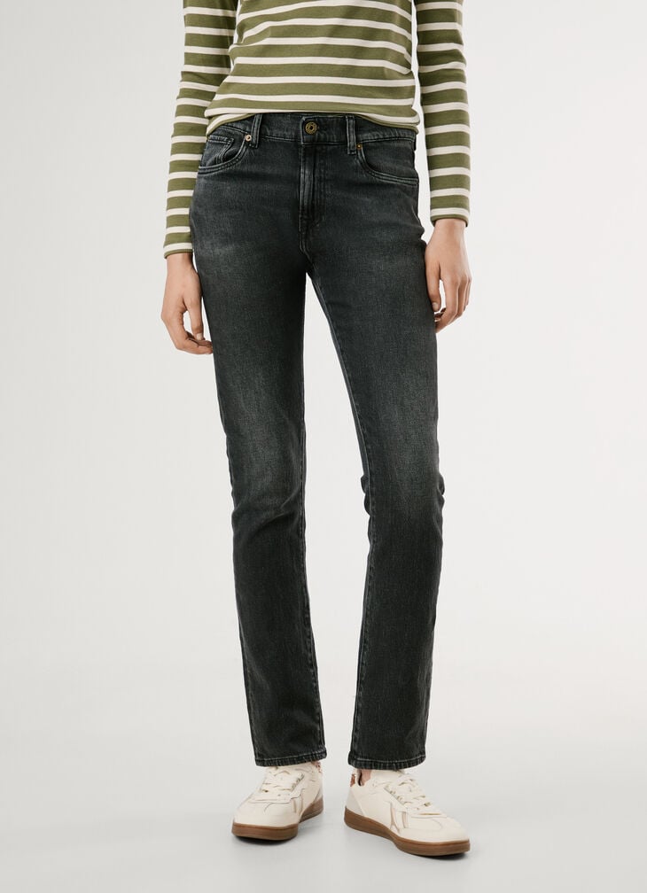 Pepe Jeans Mid-rise Slim Fit Jeans - Grace