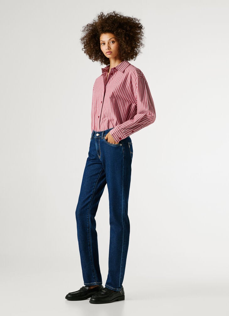 Pepe Jeans Mid-rise Slim Fit Jeans - Grace