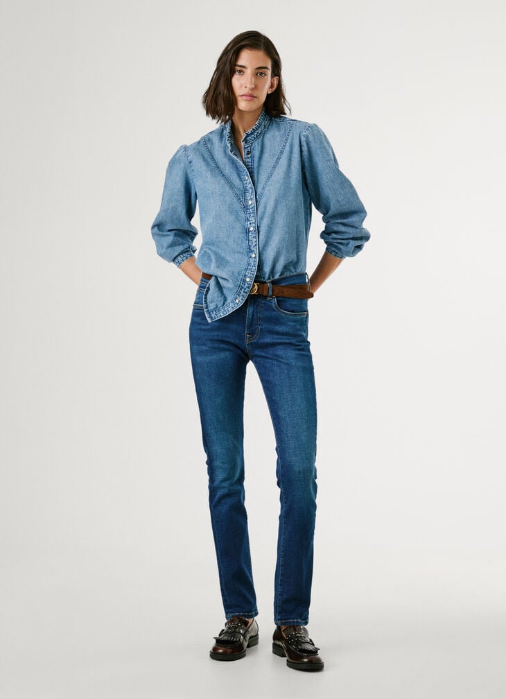 Pepe Jeans Mid-rise Slim Fit Jeans - Grace