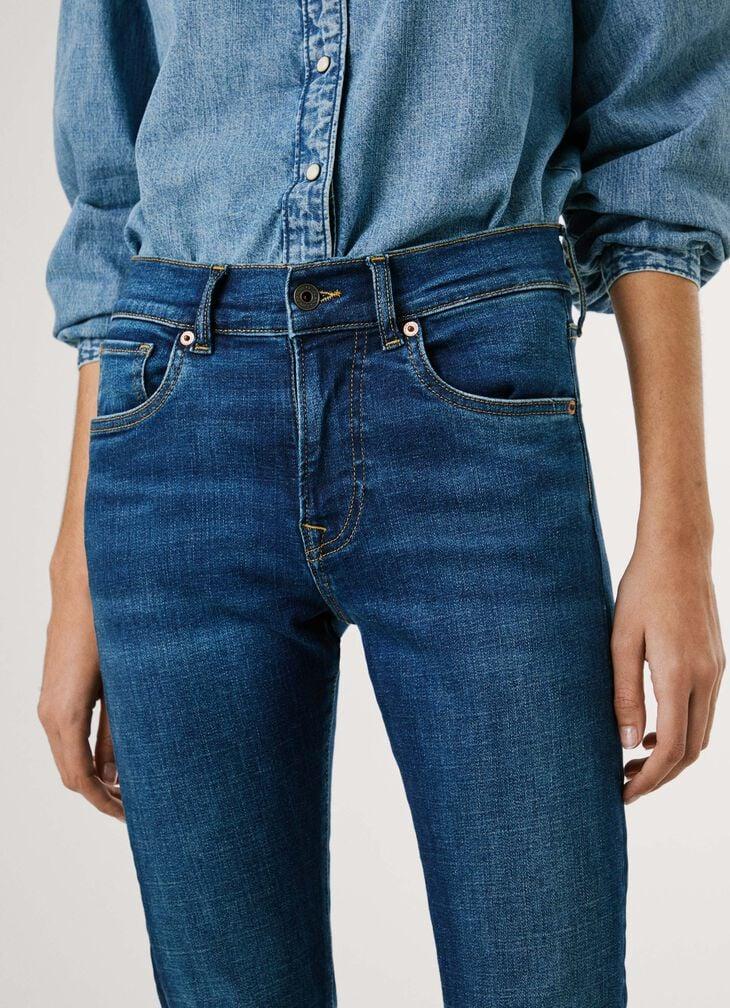 Pepe Jeans Mid-rise Slim Fit Jeans - Grace