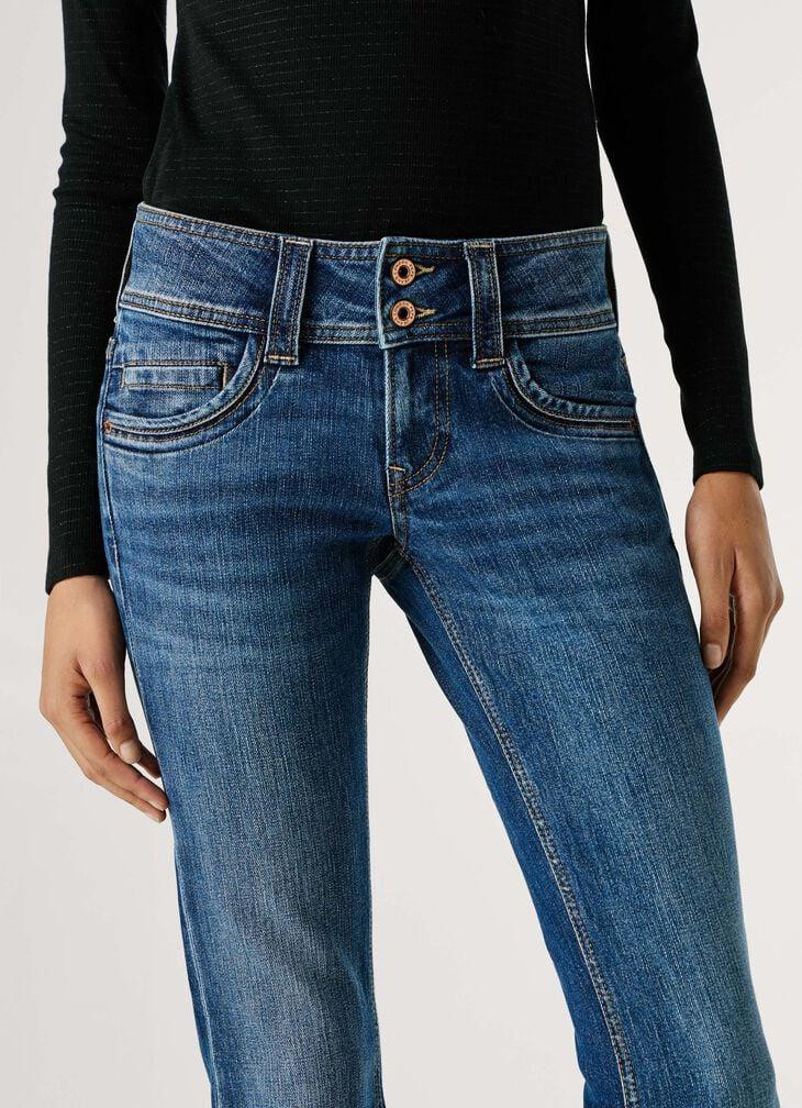 Pepe Jeans Mid-rise Slim Fit Jeans - Iconic Gen