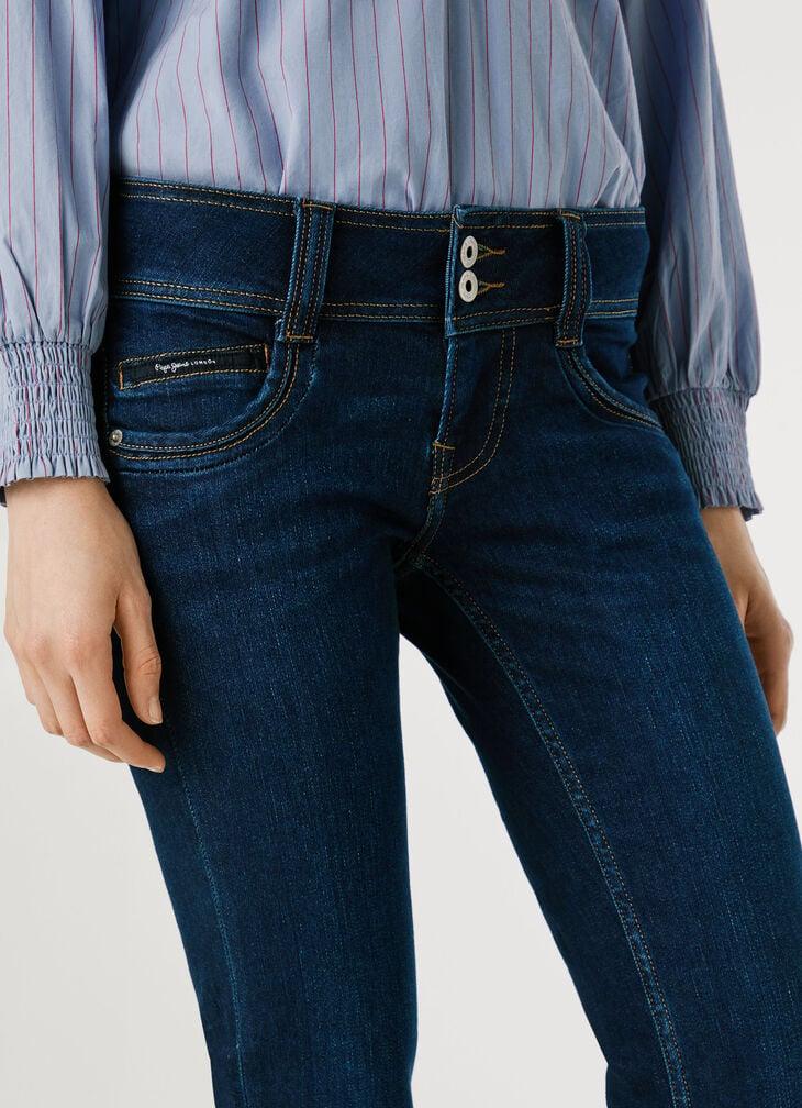 Pepe Jeans Mid-rise Slim Fit Jeans - Iconic Gen