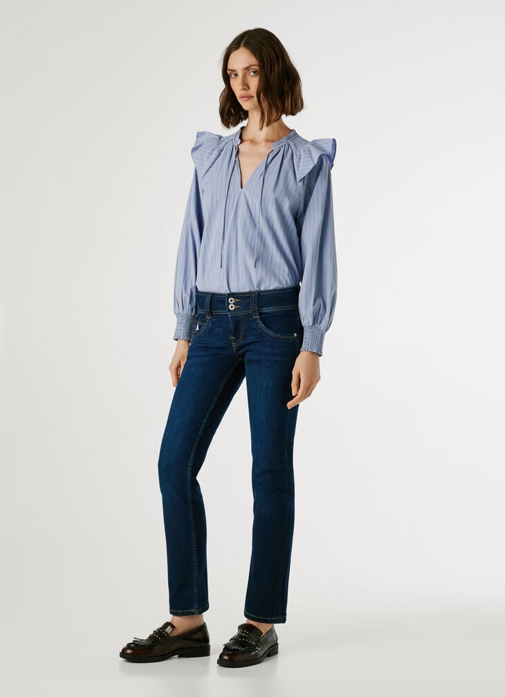 Pepe Jeans Mid-rise Slim Fit Jeans - Iconic Gen