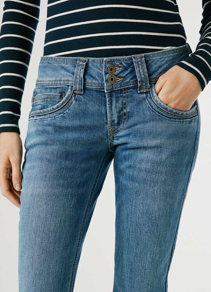 Pepe Jeans Mid-rise Slim Fit Jeans - Iconic Gen
