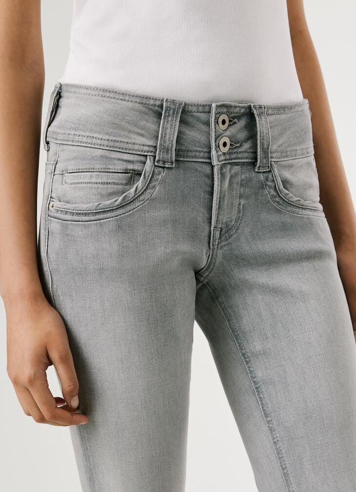 Pepe Jeans Mid-rise Slim Fit Jeans - Iconic Gen