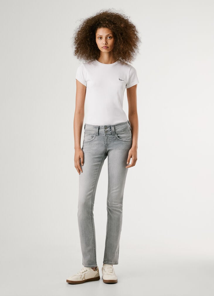 Pepe Jeans Mid-rise Slim Fit Jeans - Iconic Gen