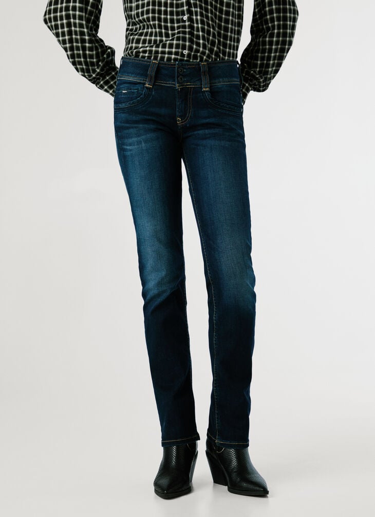 Pepe Jeans Mid-rise Slim Fit Jeans - Iconic Gen