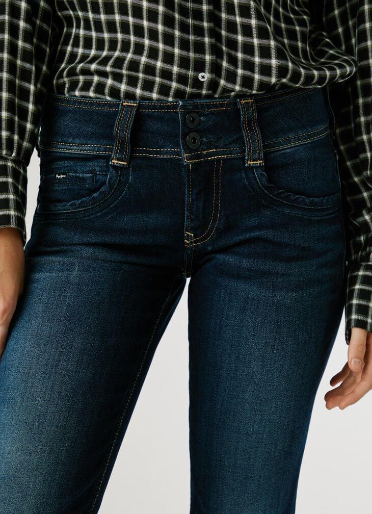 Pepe Jeans Mid-rise Slim Fit Jeans - Iconic Gen