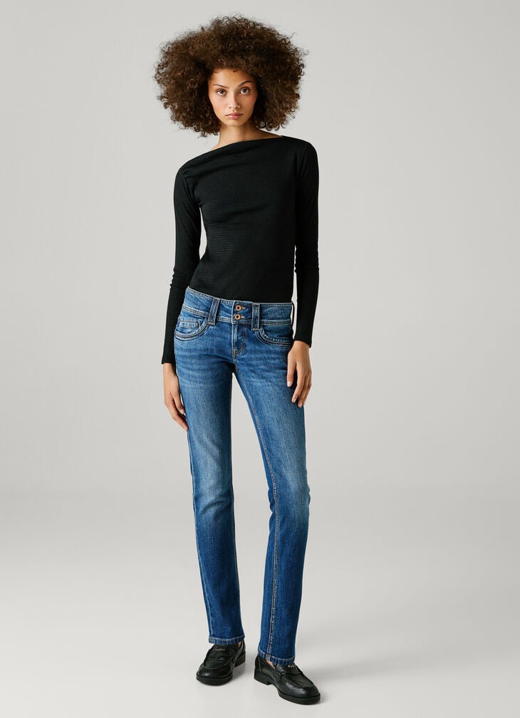 Pepe Jeans mid-rise slim fit jeans - iconic gen