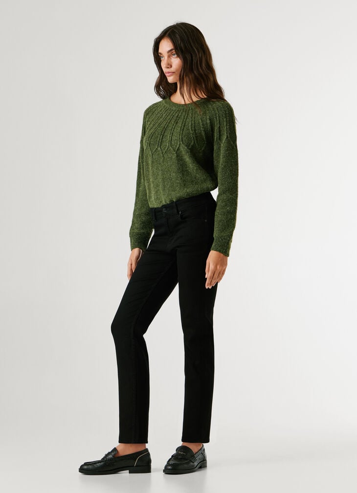 Pepe Jeans Mid-rise Straight Fit Jeans - Mary