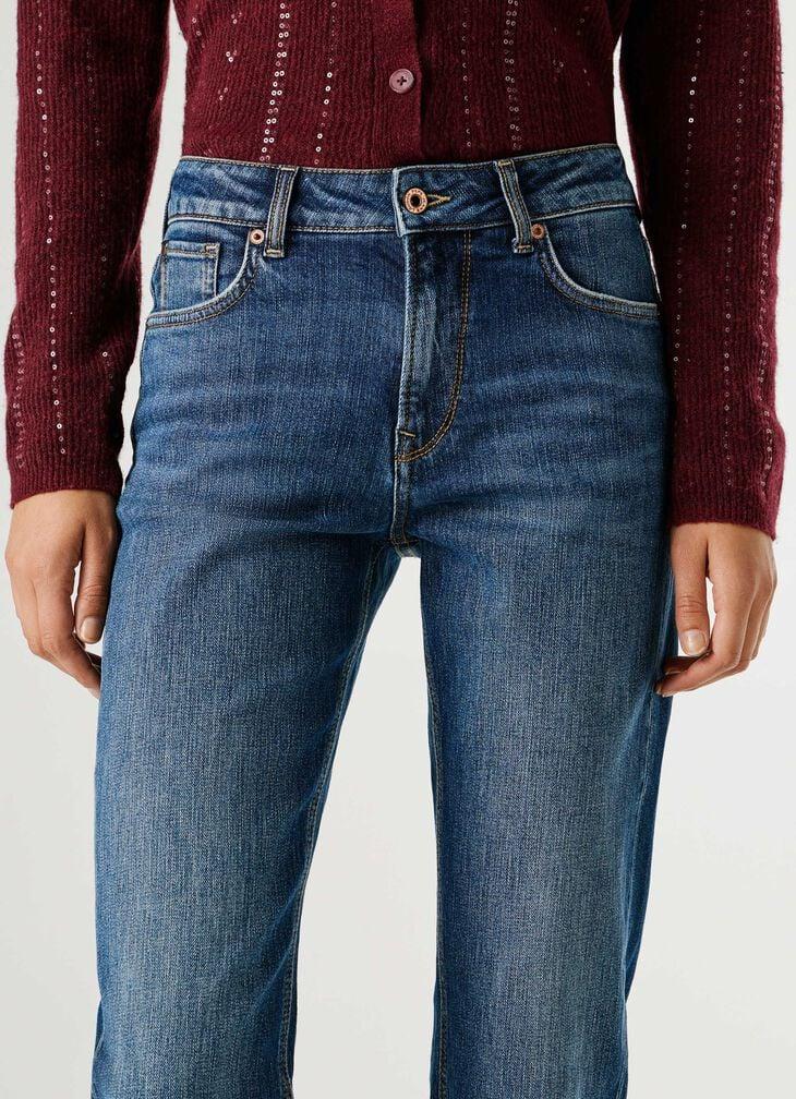 Pepe Jeans Mid-rise Straight Fit Jeans - Mary