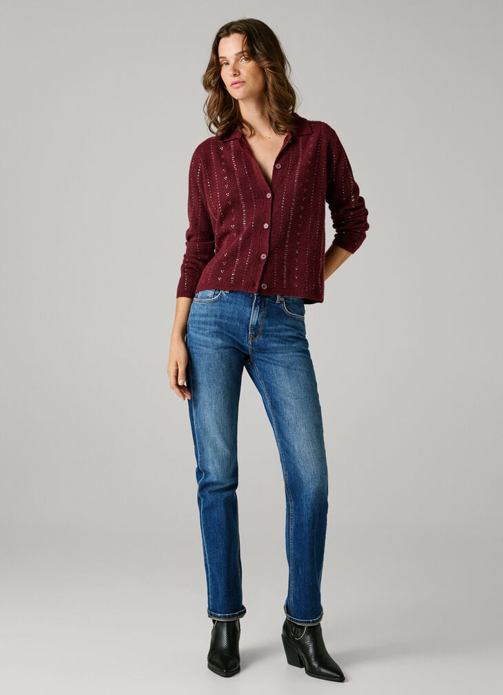 Pepe Jeans mid-rise straight fit jeans - mary