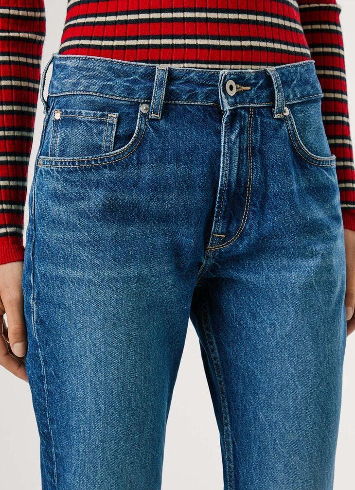 Pepe Jeans Mid-rise Straight Fit Jeans - Mary