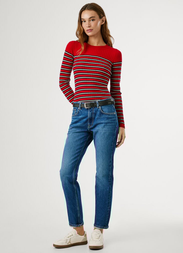 Pepe Jeans mid-rise straight fit jeans - mary