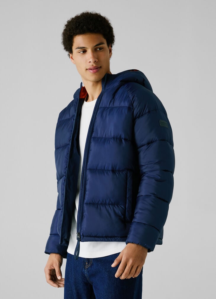 Pepe Jeans Padded Puffer Jacket With Hood