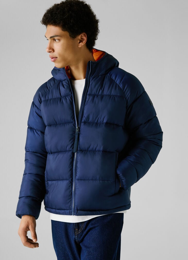 Pepe Jeans padded puffer jacket with hood