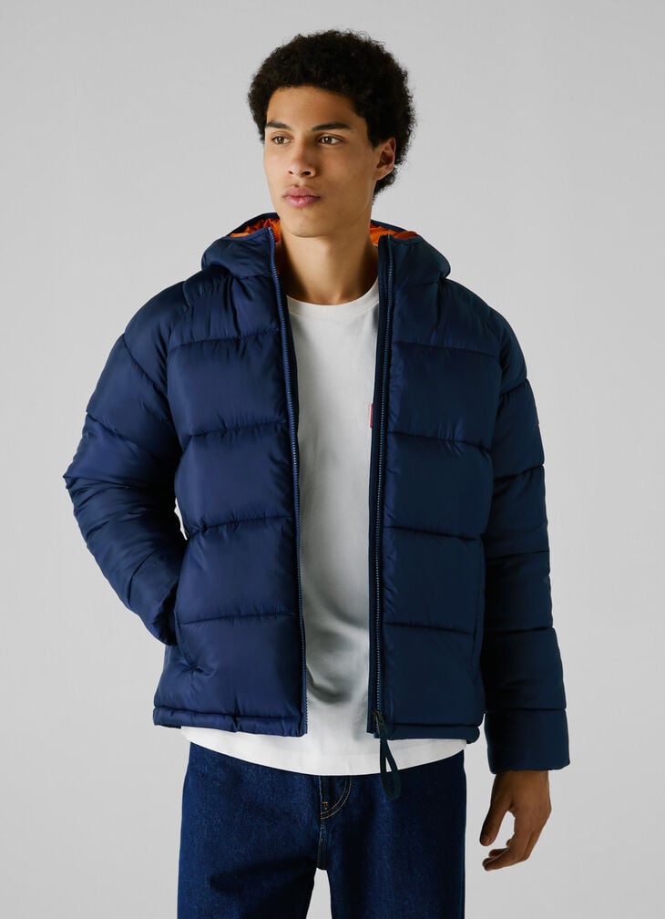 Pepe Jeans Padded Puffer Jacket With Hood