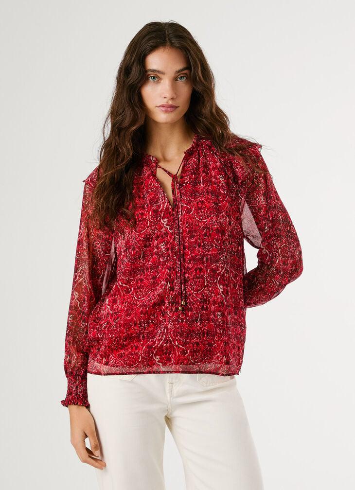 Pepe Jeans Paisley Print Blouse