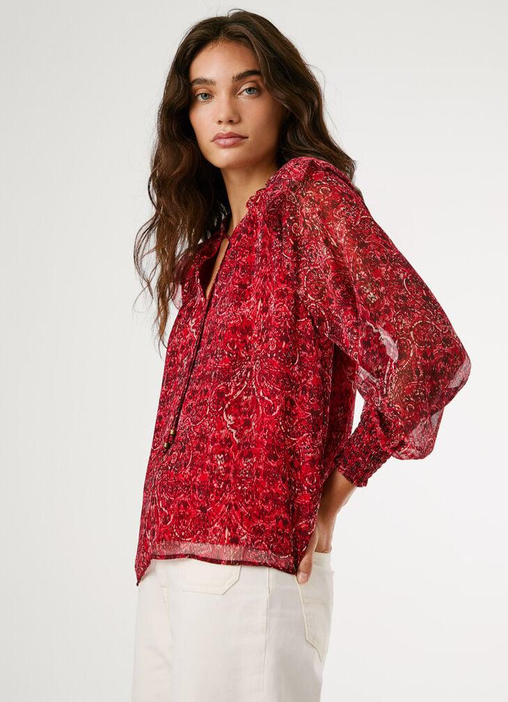 Pepe Jeans paisley print blouse